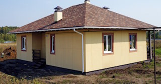 Одноэтажный дом из панелей под ключ в Щекино - Строй-Кно от 133783 рублей